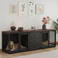 Furniture Style Wooden Dog Crate with 3 Drawers - The Max & Rex Collection