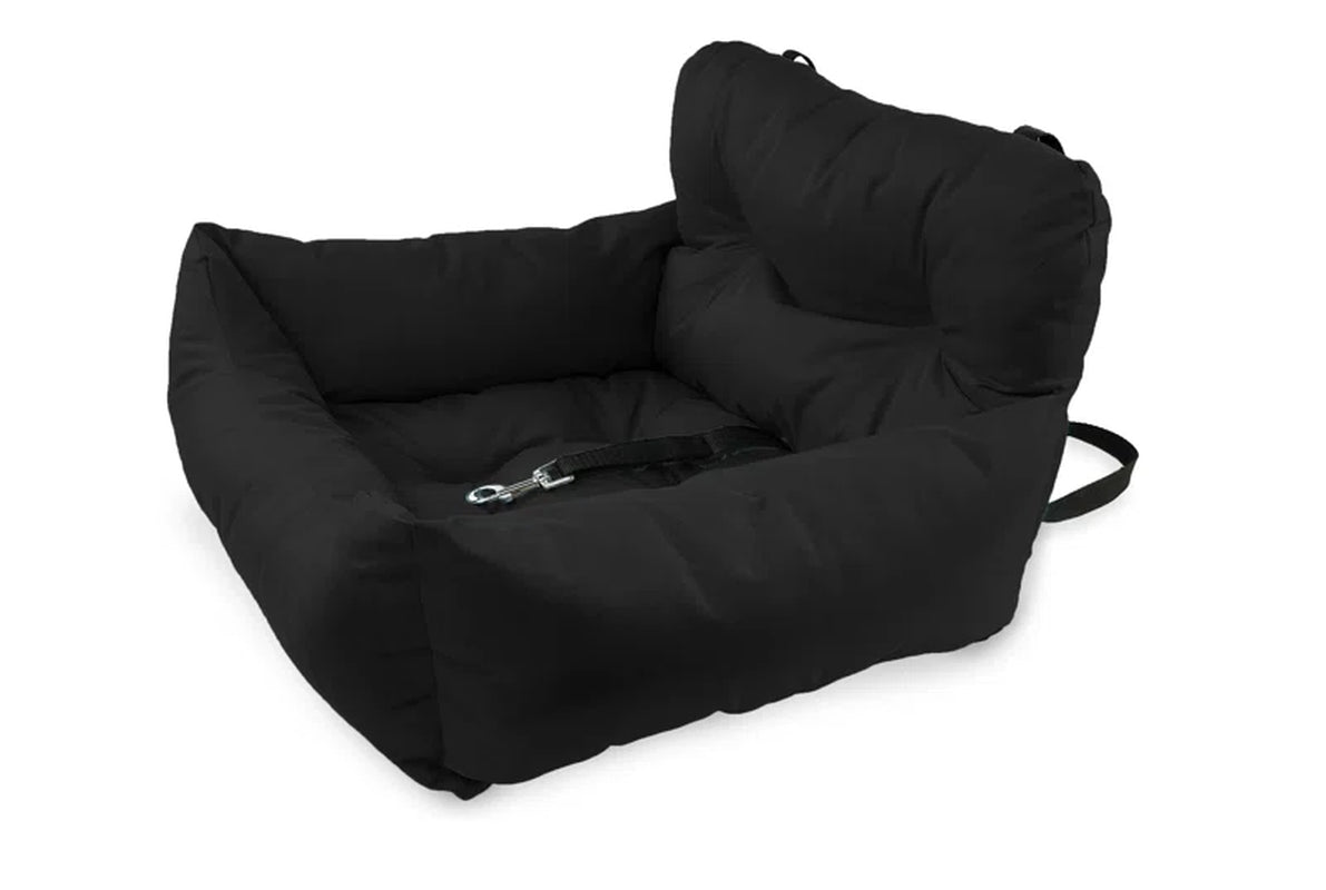 Sheard Seat Belt Compatible Travel Pet Bed