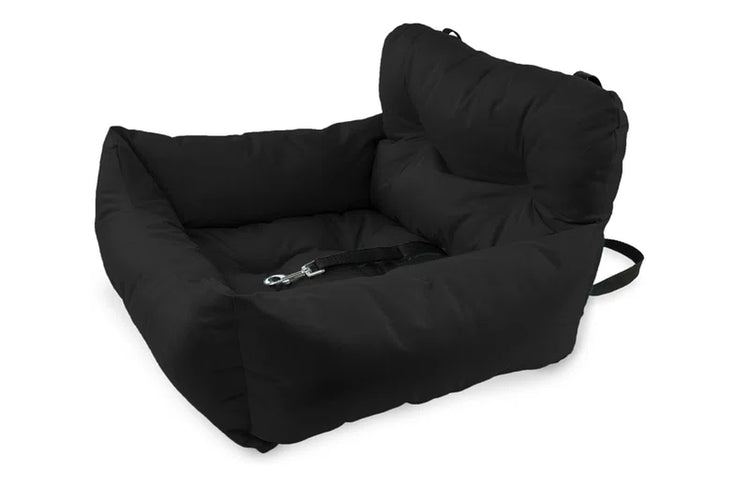 Sheard Seat Belt Compatible Travel Pet Bed