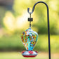 Muse Garden 34oz Blown Glass Hanging Hummingbird Feeder - The Max & Rex Collection