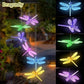 Solar Garden Wind Chime – LED Color-Changing Lights with Crystal Ball & Hummingbird Design - The Max & Rex Collection