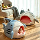 Luxury Plush Shark Pet Bed - The Max & Rex Collection