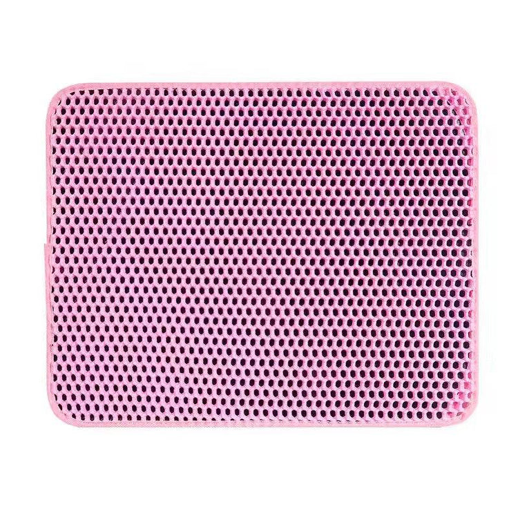 Double Layer Cat Litter Mat - Waterproof Non-Slip Trapping Mat | Washable Sand Catcher Pad for Litter Box - The Max & Rex Collection