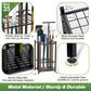 3-Tier Garden Tool Organizer for Garage Organization up to 35 Long-Handled Tools/Rakes/Brooms - The Max & Rex Collection