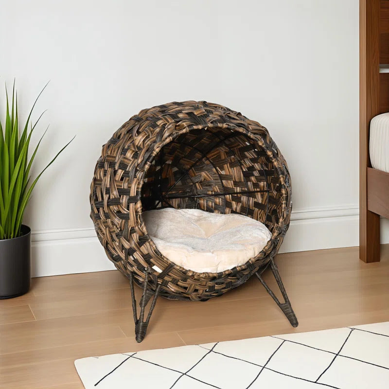 Maury Cotton Elevated Pet Bed