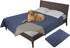 Easy-Going 100% Waterproof Dog Bed Cover Washable Couch Cover Non-Slip Sofa Cover Leakproof Blanket Furniture Protector Cover Reusable Incontinence Bed Underpads for Pets Kids Dog Cat(68X82 In,Gray) - The Max & Rex Collection