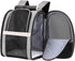 Texsens Innovative Traveler Bubble Backpack Pet Carriers for Cats and Dogs (Black) - The Max & Rex Collection