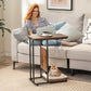 Modern C-Shaped Cat Side Table with Scratching Board - The Max & Rex Collection