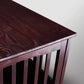 Newport Pet Dog Crate Furniture End Table, Brown, 24"