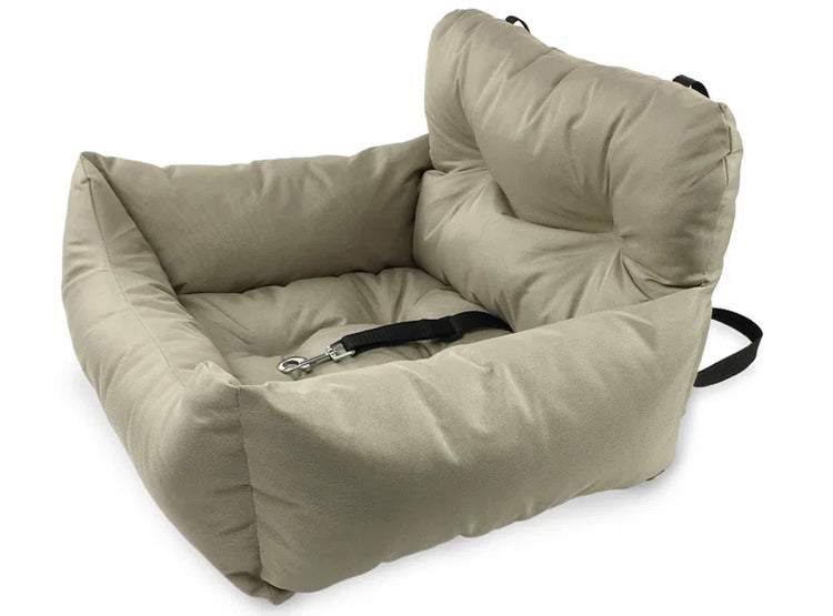 Sheard Seat Belt Compatible Travel Pet Bed