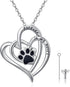 Forever in My Heart – Paw Print Urn Necklace - The Max & Rex Collection