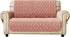 Ameritex Loveseat Cover Water-Resistant Quilted Furniture Protector with Back Nonslip Paws Slipcover for Dogs, Kids, Pets Loveseat Slipcover Stay in Place for Leather (54", Beige)