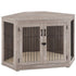Dereham Furniture Corner Dog Crate with Cushion - The Max & Rex Collection