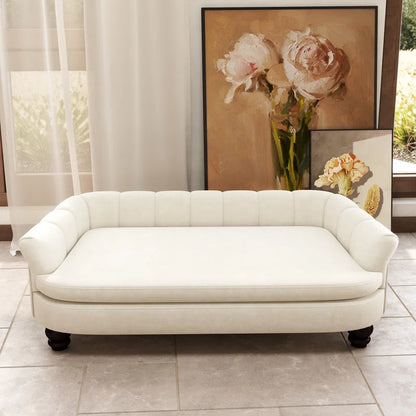 Upholstered Velvet Pet Bed