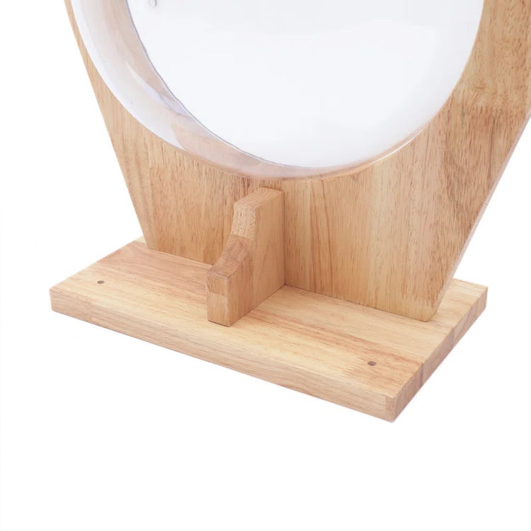 Averly Space Capsule-Style Transparent Cover Wall Mounted Cat Bed