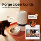 Granary WIFI Smart Phone Control Automatic Cat & Dog Feeder with Camera, White, 5-L