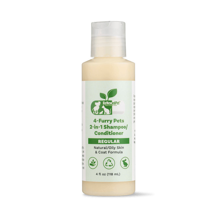 4-FURRY PETS 2-IN-1 *REGULAR SHAMPOO & CONDITIONER - The Max & Rex Collection