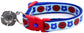 Fire & Police Badges Cat Collar – Breakaway Safety Collar for Cats & Kittens - The Max & Rex Collection