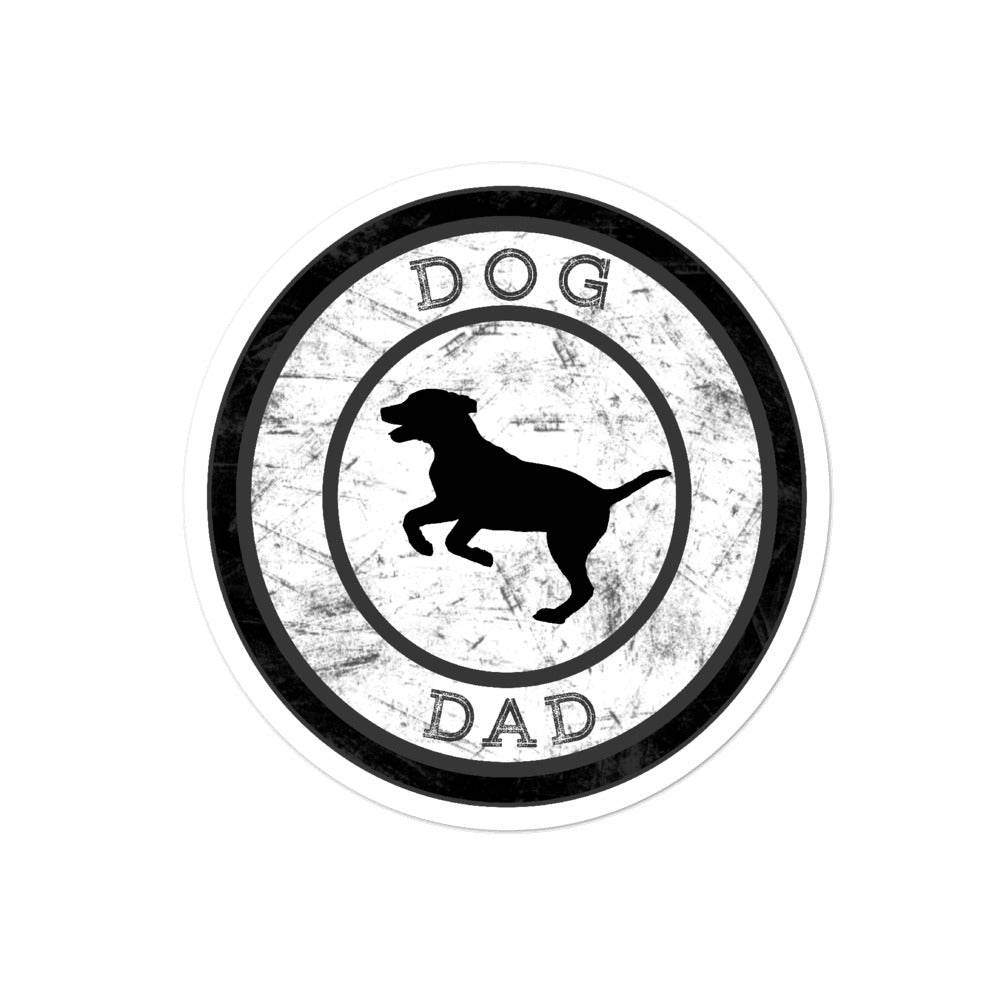 Dog Dad Vinyl Sticker – Durable, Weatherproof & Bubble-Free - The Max & Rex Collection