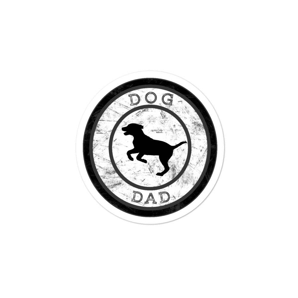 Dog Dad Vinyl Sticker – Durable, Weatherproof & Bubble-Free - The Max & Rex Collection