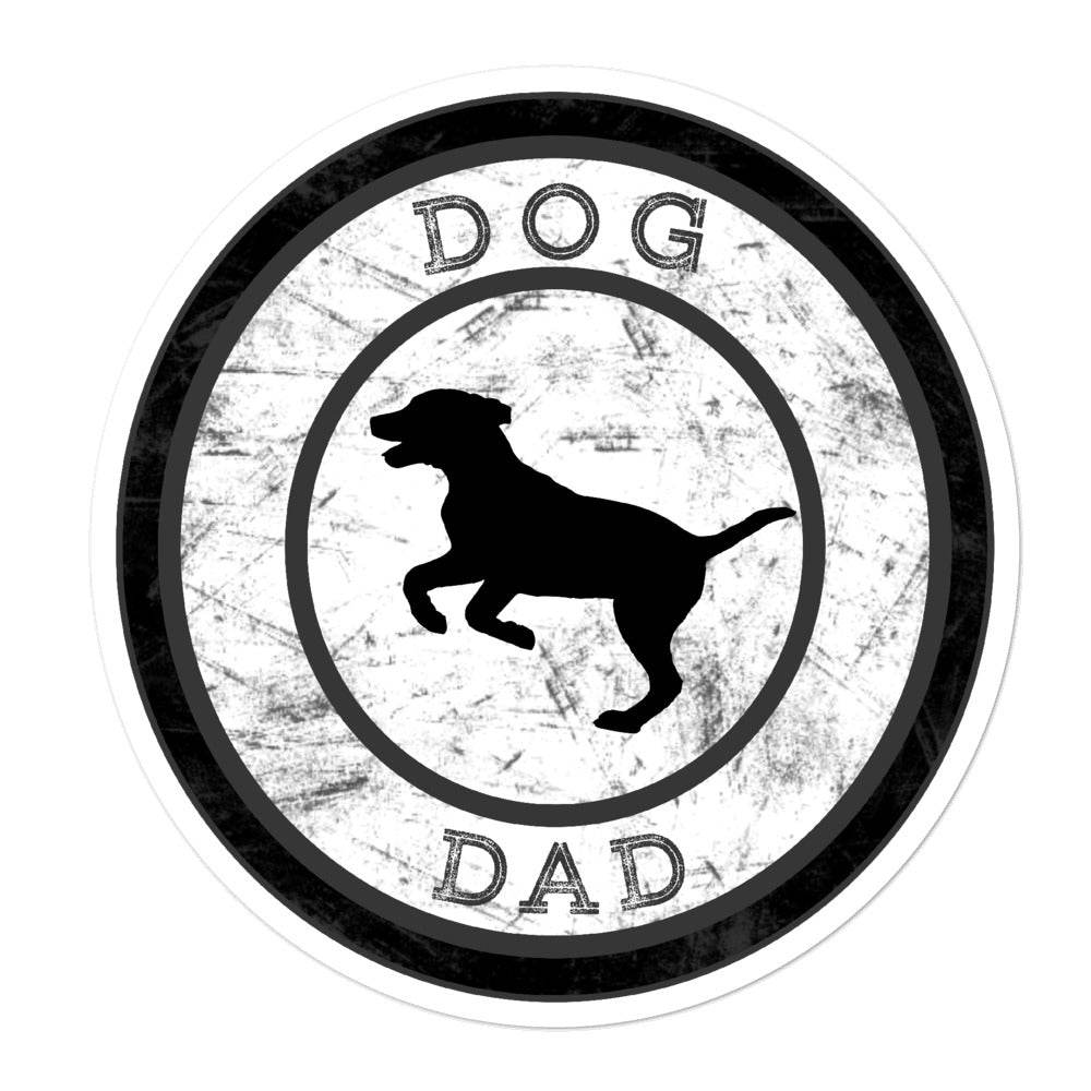 Dog Dad Vinyl Sticker – Durable, Weatherproof & Bubble-Free - The Max & Rex Collection