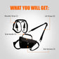 5-in-1 Full Body Lift Harness for Dogs – Sturdy Support for Front Legs, Rear Legs, Hips & Back