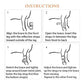 Front Leg Brace for Dogs and Cats – Medium Support Carpal Wrist Wrap with Reflective Straps (Pair)
