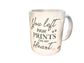 You Left Paw Prints on My Heart Personalized Pet Memorial Mug