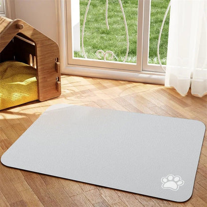 Pet Feeding Mat – Absorbent, Non-Slip & Waterproof