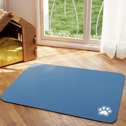 Pet Feeding Mat – Absorbent, Non-Slip & Waterproof