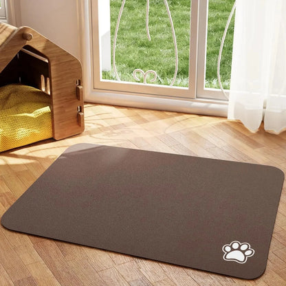 Pet Feeding Mat – Absorbent, Non-Slip & Waterproof