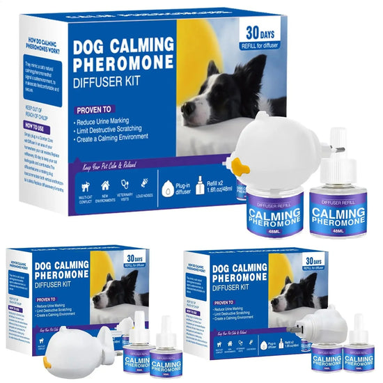 Pet Pheromones Calming Diffuser | Cat & Dog Relaxation Aid