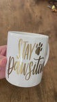 Stay Pawsitive Ceramic Mug