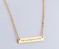 Necklace: My dog said/my cat said you&